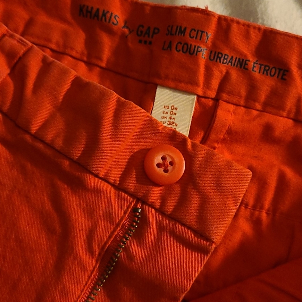 Deep salmon khakis - Picture 5 of 5